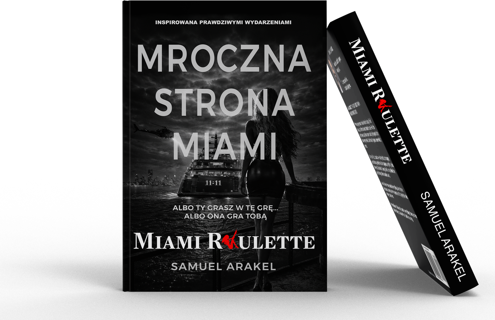 Miami Roulette — polska okładka książki